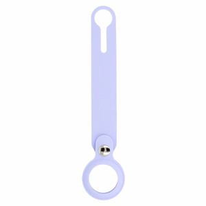 Silicone loop for Airtag purple