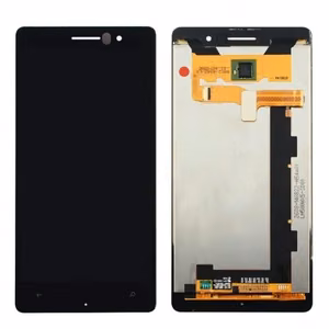 LCD Display Compatible With Nokia Lumia 830 with frame Black HQ