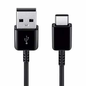 Samsung USB C кабель 480Mbps 5A 1.5m (EP-DG930MBEGWW) - чёрный (комплект из 2)