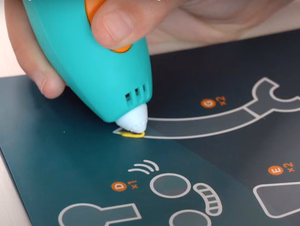 3Doodler Start Plus 3D rašiklis 0.77 mm turkio, geltonas
