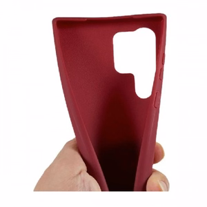 Telefono dėklas Matt TPU Samsung A725 A72 vyno raudonumo