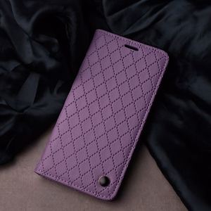 Smart Caro dėklas telefonui Samsung Galaxy A16 4G / A16 5G violetinis