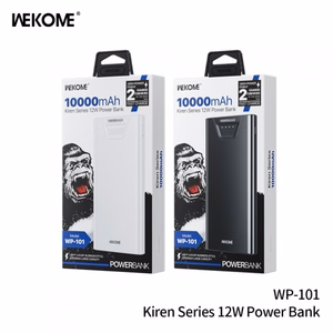 Išorinė baterija WK Design „WP-101“ juoda 10000mAh