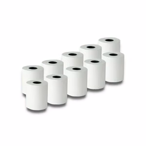 Qoltec 51900 – terminio popieriaus ritinėliai be BPA, 57×27 mm, 55 g/m², 10 vnt.