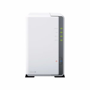 Synology DiskStation DS223J NAS/сервер хранения данных настольный Realtek RTD1619B 1 GB DDR4 DiskStation Manager белый