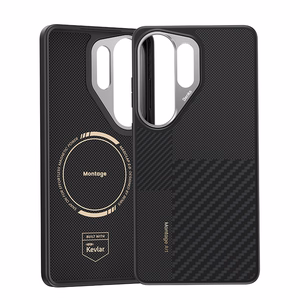Benks Montage Magnetic Armor Pro Kevlar чехол с металлической рамкой 600D+1500D L050 для Samsung Galaxy S26 Ultra черный