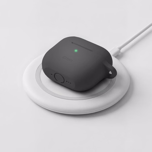 Etteri silikoninis dėklas, skirtas AirPods 4 juodas