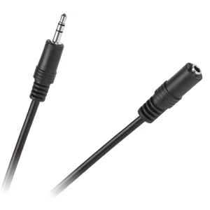 3,5 mm jack kištuko–lizdo kabelis, 1,8 m