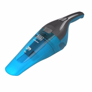 BLACK+DECKER WDC215WA-QW – ручной пылесос без мешка, для сухой и влажной уборки, 7,2 В, до 10 мин, синий