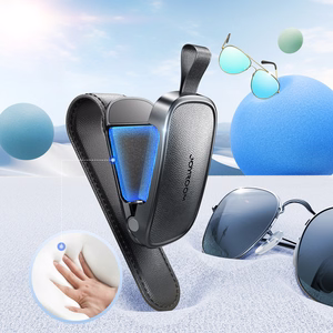 Держатель Joyroom JR-ZS511 для солнцезащитного козырька с магнитным зажимом, чёрный