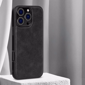 Telefono dėklas X-Level Earl III Collection skirtas Apple iPhone 16 Pro juodas