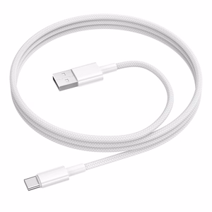 USB kabelis Borofone BX117 USB-A to USB-C 1.0m baltas