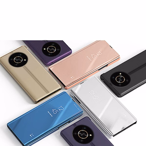Clear View Case чехол для Honor X9 / X9 5G / X30 / Magic4 Lite флип-чехол чёрный