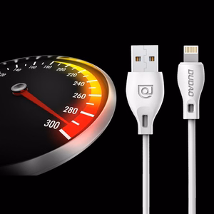 Кабель Dudao USB Type C 2.1A 1м белый (L4T 1m white)