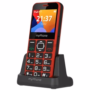myPhone Halo 3 mobilusis telefonas, raudonas, 2,31″ IPS ekranas, 32 MB, Single SIM, 0,3 MP pagrindinė kamera, 1000 mAh