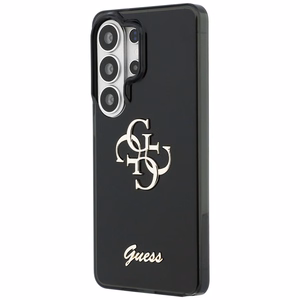 Guess чехол IML Big Metal 4G Script для Samsung Galaxy S26 Ultra чёрный