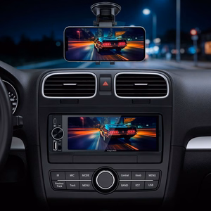 Kruger&Matz KM2016 1DIN CarPlay/AndroidAuto car radio