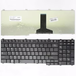 Klaviatūra TOSHIBA Satellite: L350, L500, L550, P200, P300