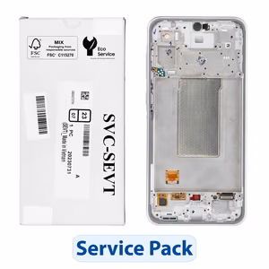 ServicePack LCD дисплей SAMSUNG A36 5G A366B фиолетовый GH82-36841D
