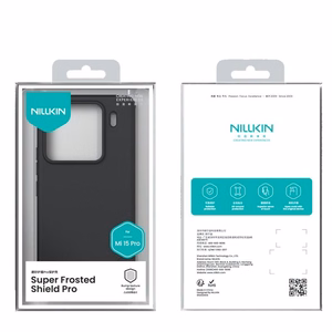 Nillkin Super Frosted Shield Pro magnetinis dėklas Xiaomi 17 Ultra juodas
