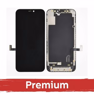 LCD ekranas skirtas iPhone 13 juodas (Hard OLED / Premium) /*Removable IC*/