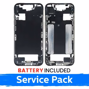 Apple iPhone Air vidurinio rėmo korpusas + baterija / Šviesi auksinė / (Aptarnavimo pakuotė)