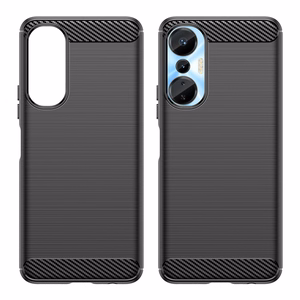 Karbono dėklas telefonui Infinix Hot 20S (m) - juodas