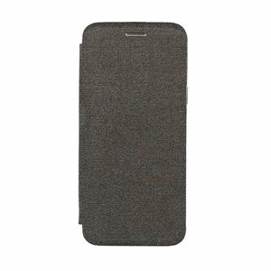 Vennus knygos dėklas medvilninis Samsung Galaxy A6 Plus 2018 juodas