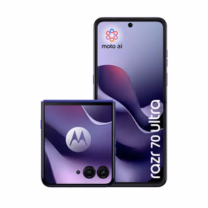 Motorola razr 70 ultra 17,7 cm (6.96") Dviguba SIM jungtis Android 16.0 5G C tipo USB 16 GB 512 GB 5000 mAh Violetinė