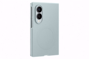 Силиконовый магнитный чехол Samsung Galaxy Z Fold8 с 2 антибликовыми плёнками, фисташковый
