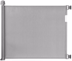 Momcozy M21SSAM08 – retractable child safety gate, 140 cm, grey
