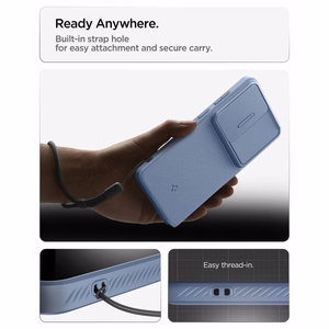 Spigen Optik Armor Чехол для Samsung Galaxy S26 Ultra - синий