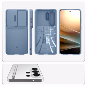 Spigen Optik Armor Чехол для Samsung Galaxy S26 Ultra - синий