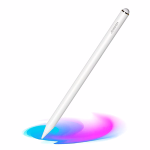 Joyroom JR-X9S stylus active pen with 2 replaceable tips - white