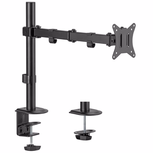 "Maclean" stalinis laikiklis LCD monitoriui, 17-32 colių, 9 kg, VESA 75x75 ir 100x100 dviguba atrama, MC-753N