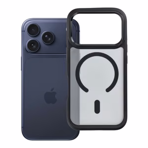 Чехол для iPhone 17 Pro / 18 Pro (низкий край камеры) Forcell F-Protect Smoke Hybrid Premium совместимый с MagSafe черный