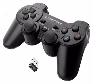 Esperanza EGG108K игровой геймпад чёрный USB 2.0 аналоговый/цифровой ПК, Playstation 3