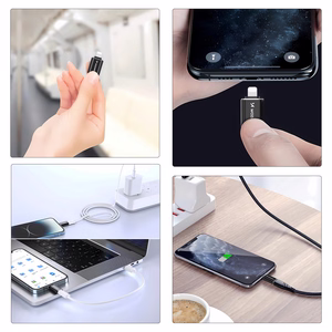 Wozinsky WALC-01 Lightning į USB-C adapteris - juodas