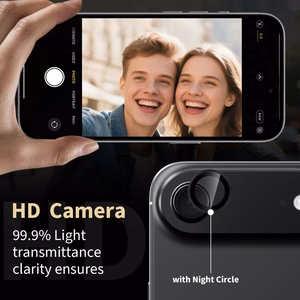 Tech-Protect Camring Fit+ защита камеры для iPhone 17 Air - прозрачный