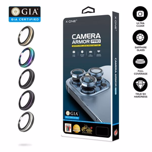 X-ONE Sapphire Camera Armor Pro - для iPhone 13 Pro/13 Pro Max - серебряный