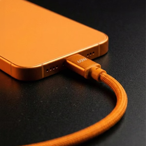 Forever Saffron Кабель USB-C — USB-C 1.0 м 60W оранжевый