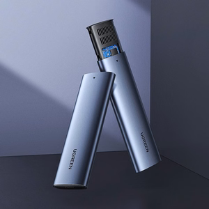Kietojo disko korpusas Ugreen CM400 SSD M.2 NVMe 10Gb/s USB-C 3.1 Gen2 juodas