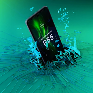 Закалённое стекло 3mk HardGlass Max Lite чёрное для Motorola Moto G55 5G