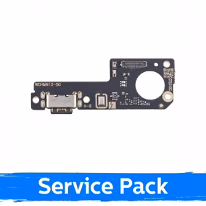 Разъём зарядки для Xiaomi Redmi 13 с шлейфом / Plata (Service Pack)