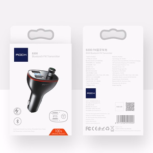 Rock FM transliatorius B300 MP3, Bluetooth - 2xUSB - juodas