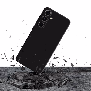 3mk silikoninis dėklas telefonui Samsung Galaxy S24 FE - juodas