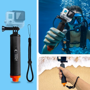 Tech-Protect GA100 rankena GoPro / DJI - juoda