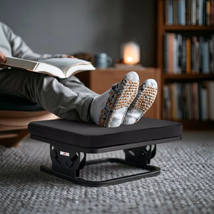 "Maclean" ergonominė atrama kojoms, kojų atrama, tolygiai reguliuojamas kampas, nuimama pagalvėlė, MC-460