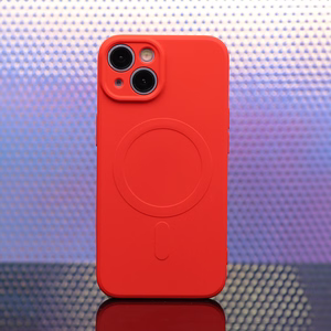 Simple Color Mag dėklas for iPhone 17 Air 6,6" raudonas