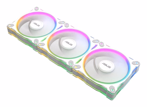 ASUS Prime MR120 ventiliatorius ARGB Reverse baltas 3in1 kompiuterio korpusas 12 cm 3 vnt.